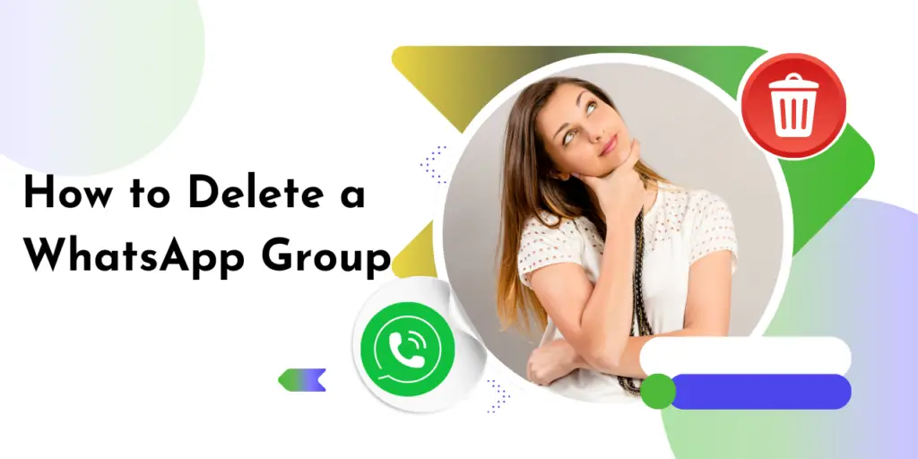 How to delete whatsapp group